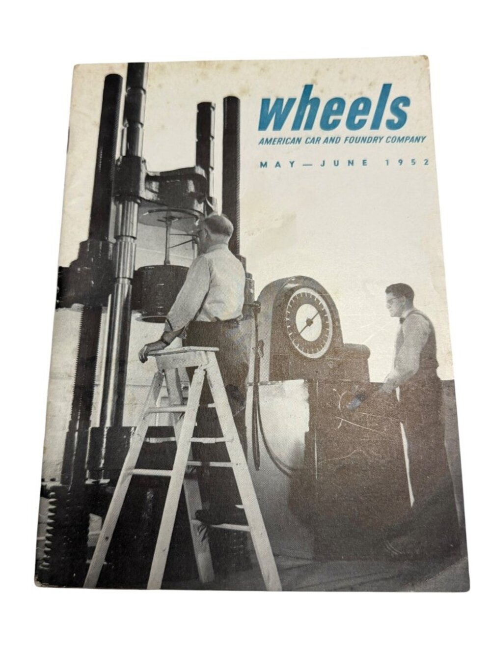 Vintage 1952 ACF Wheels American Car Foundry Railroad Magazine B-47
